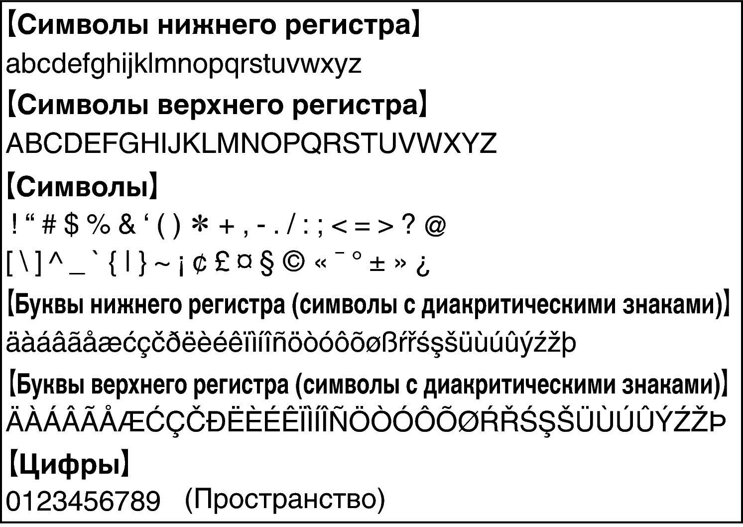 Character code2 ND8006